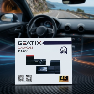 GEATIX GA208 DASHCAM 4K ULTRA HD WIFI + TFT