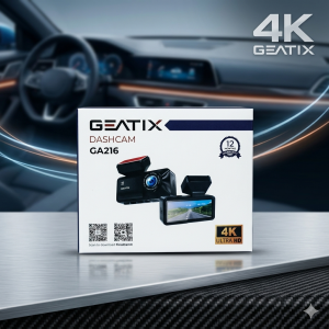 GEATIX GA216 DASHCAM 4K ULTRA HD WIFI+ TFT