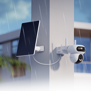 EZVIZ HB90 Dual 2k+ Dual-Lens All-Day Recording Wi-Fi Camera + Solar Panel 8W