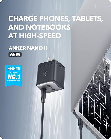 Anker Compact High-Speed Charger Nano II 65w - الصورة 3