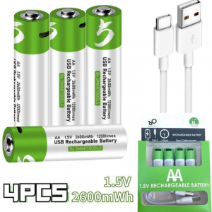 SMARTOOOLS RECHARGEABLE BATTERY AA 2600MWH