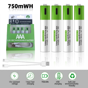 SMARTOOOLS RECHARGEABLE BATTERY AAA 750MWH