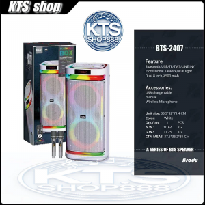 Brodu BTS-2407 8″inch Wireless speaker