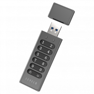 Levelo Lockvault Digital 128GB Encrypted USB Flash