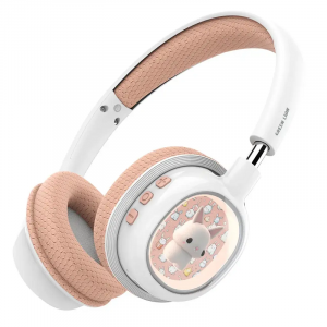 Green Lion GK-600 Kids Wireless Headphone- Pink