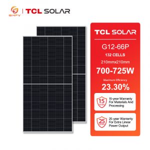 TCL SOLAR G12-66P N-type Double Glass GK 720W