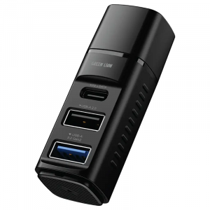 Green Lion USB-C 3-IN-1 DOCK , USB-A 3.2/USB-A 2.0/USB-C PD 100W