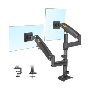 H180 Dual Screen Desktop Monitor Arm 17"-27