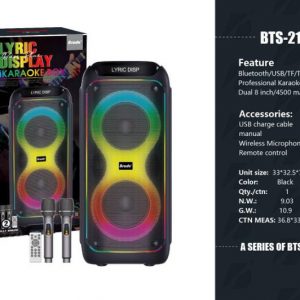 BRODU BTS-2122 8″inch Wireless Speaker
