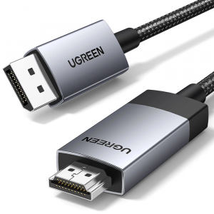 UGREEN DP to HDMI 4K Braided Cable 3M