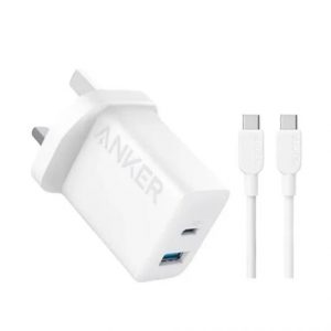 Anker Charger (20W 2-Port) With Type-C Cable
