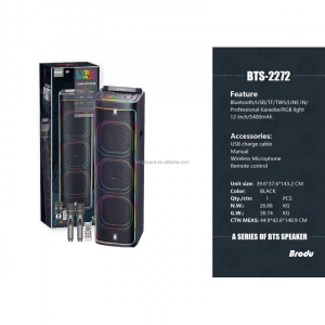 BRODU BTS-2272 3*12″inch Wireless Speaker