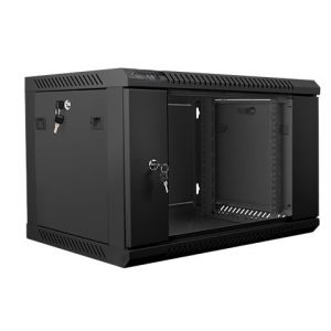 LANDE - 6U 19 600 X600 Glass black -WB -06U 6060-BL-F