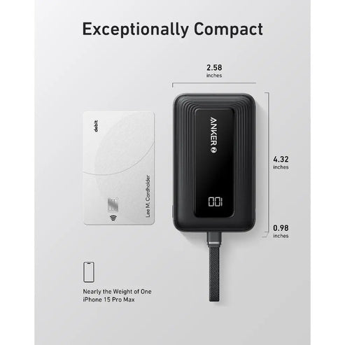 Anker Zolo Powerbank 10000mAh 30W Power Bank - الصورة 2