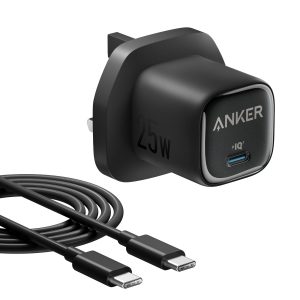 Anker 25w Charger With Type-C to Type-C Cable