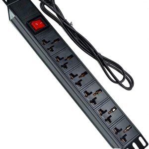 وحدة توزيع الطاقة (PDU) للرفوف - 6 منافذ