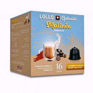 كبسولة قهوة صغيرة 16 حبة Lollo Matine Cappuccino
