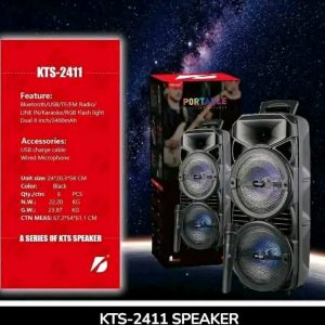 KBROAD KTS-2411 2*8″inch Wireless Speaker