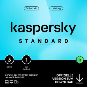 KASPERSKY STANDARD 3 Device 1 Year BOX