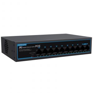 POE SWITCH RSD-SG10P 8 PORT POE 10/1000