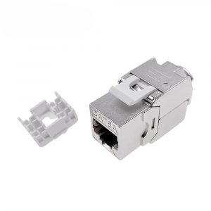 ZION ZCTLKJU6-B1 FTP CAT6A Toolless Keystone Jack