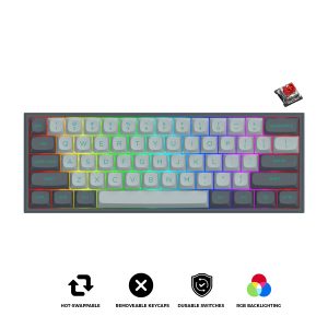 Redragon Fizz K617GG-RGB Wired Gaming Keyboard