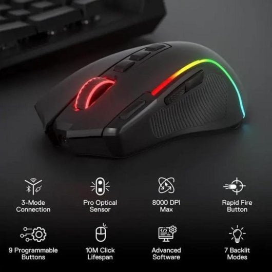 Redragon M612 PRO RGB Gaming Mouse - الصورة 3