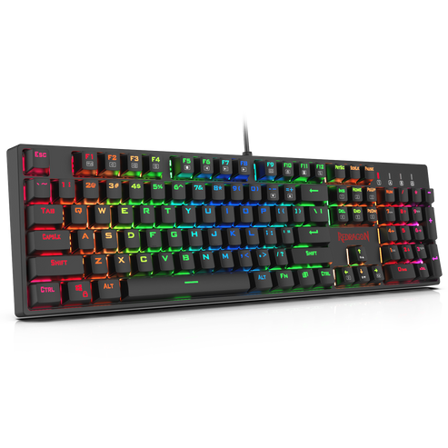 Redragon K582 Surara RGB LED Backlit Mechanical Gaming - الصورة 3