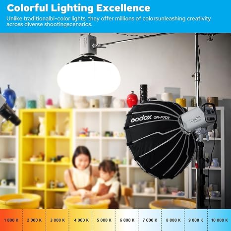 Godox Litemons LA150R RGB LED Video Light (White) - الصورة 3
