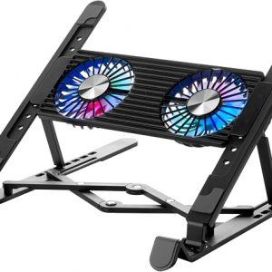 Notebook Cooler Bracket Fan Aluminum Radiator