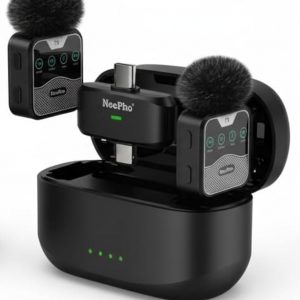 NeePho NP-60 Dual Wireless Collar Clip Microphone