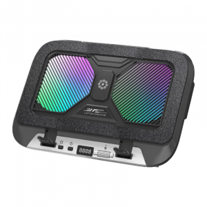 Z36C Laptop Cooling Stand Dual RGB 14cm Fans 100 Speed